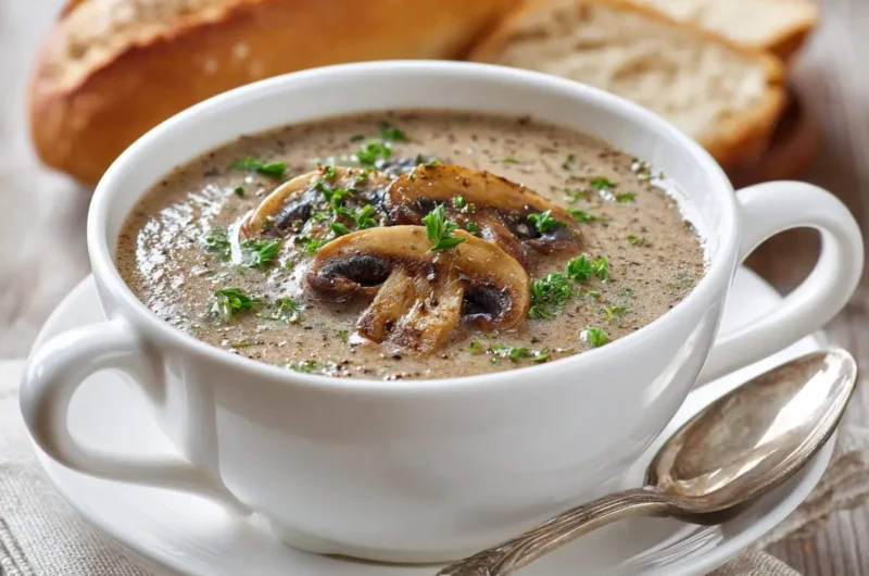 Easy Mushroom Soup Recipe You’ll Want Every Week