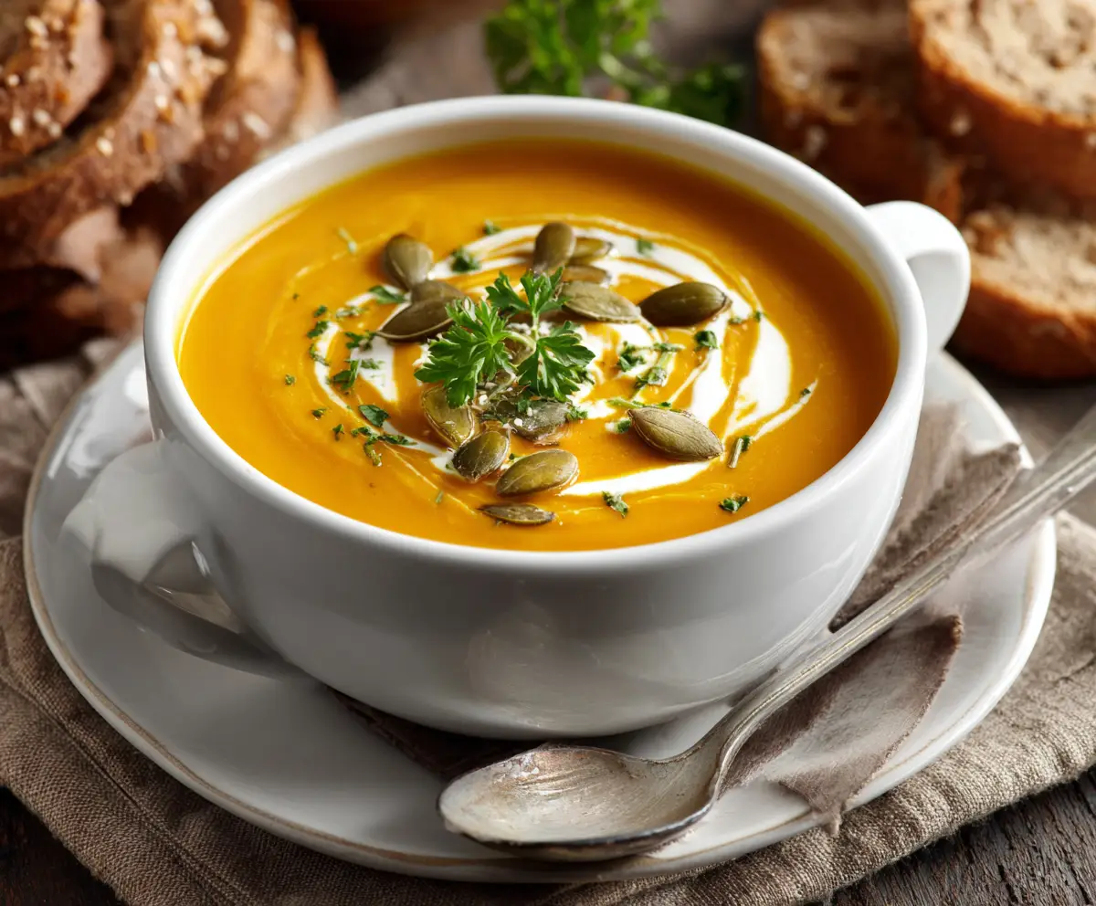 Easy Pumpkin Soup Recipe in Just 20 Minutes