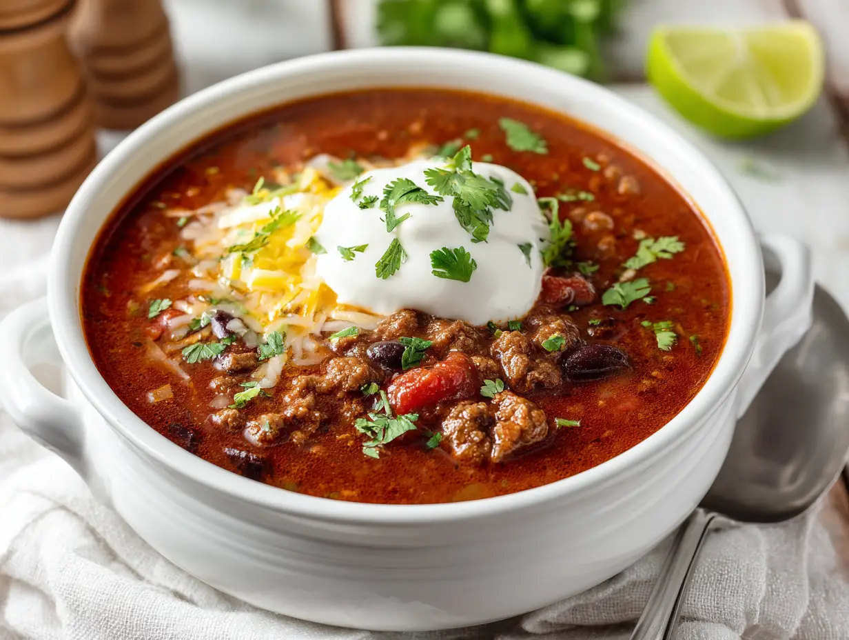 Easy Taco Soup Crock Pot Recipe You'll Make Again and Again