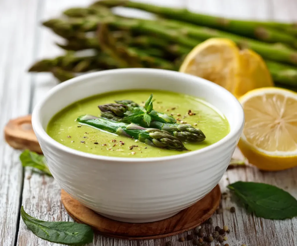 Fresh and Healthy Asparagus Soup Recipe