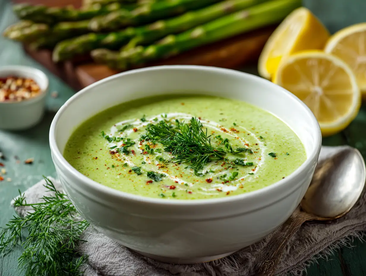 Fresh and Healthy Asparagus Soup Recipe You’ll Love