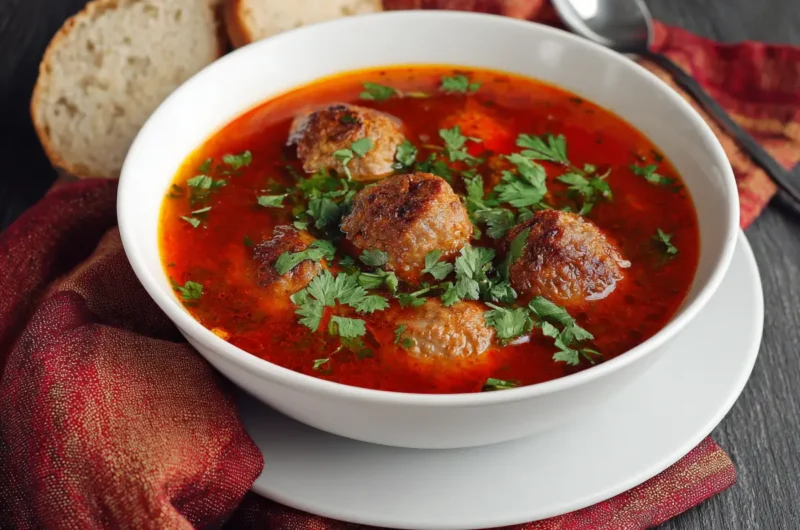 Homemade Albondigas Soup Recipe Step by Step