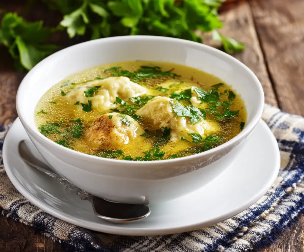 Homemade Chicken Dumpling Soup