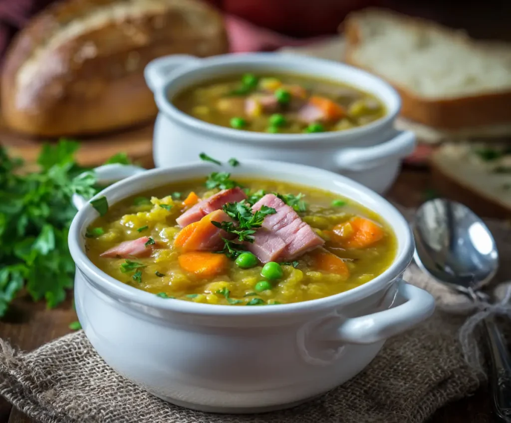 Homemade Split Pea and Ham Soup Recipe