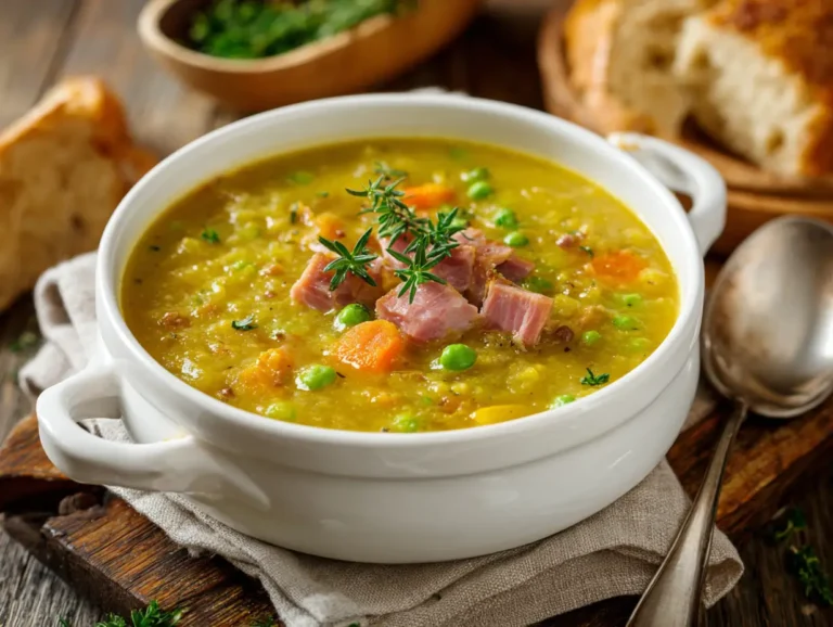Homemade Split Pea and Ham Soup Recipe