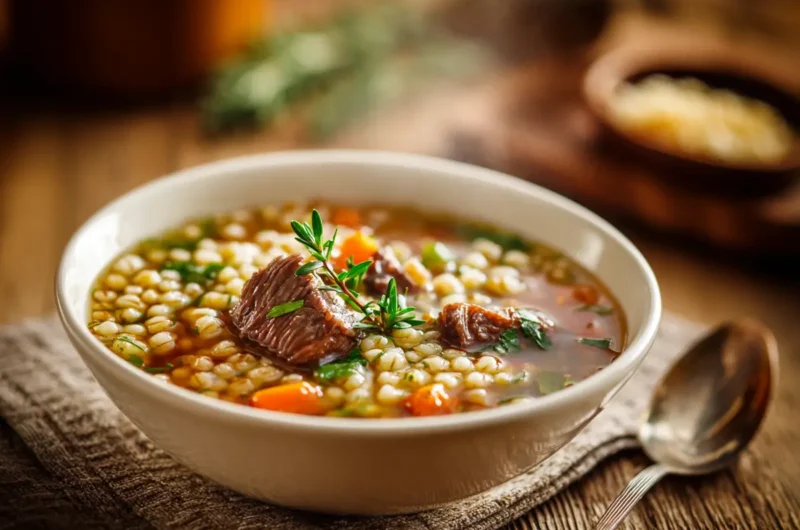 Must-Try Beef and Barley Soup for Comfort Nights