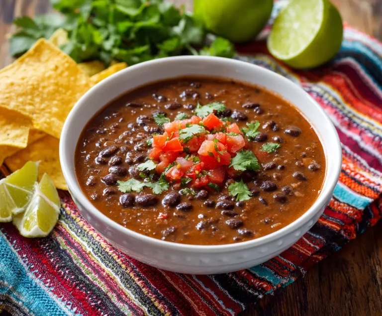 Quick Black Bean Soup Recipe