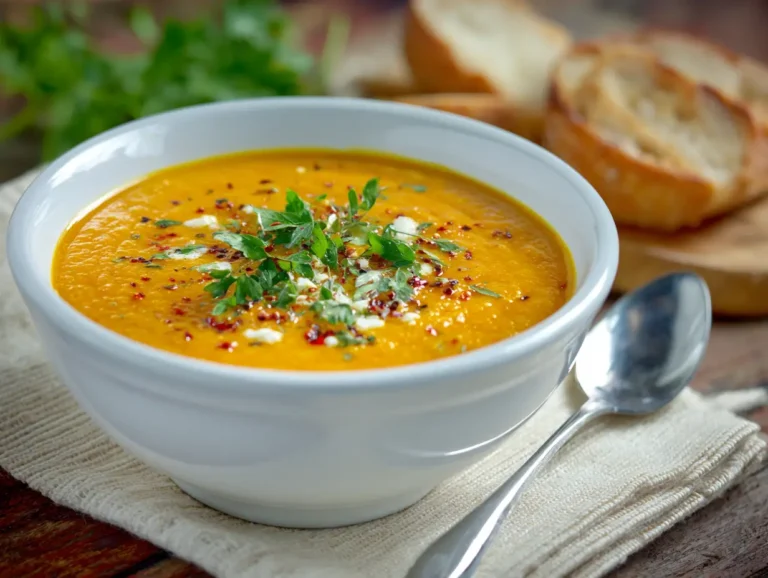 Quick Carrot Soup Recipe