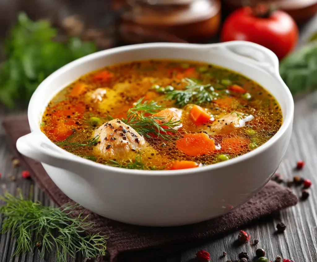 Quick Chicken Vegetable Soup Recipe