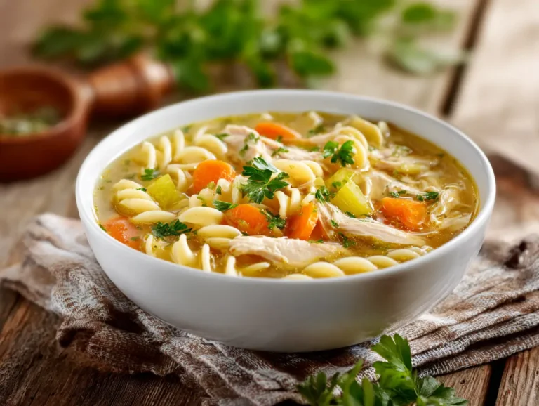 Quick and Simple Easy Chicken Noodle Soup