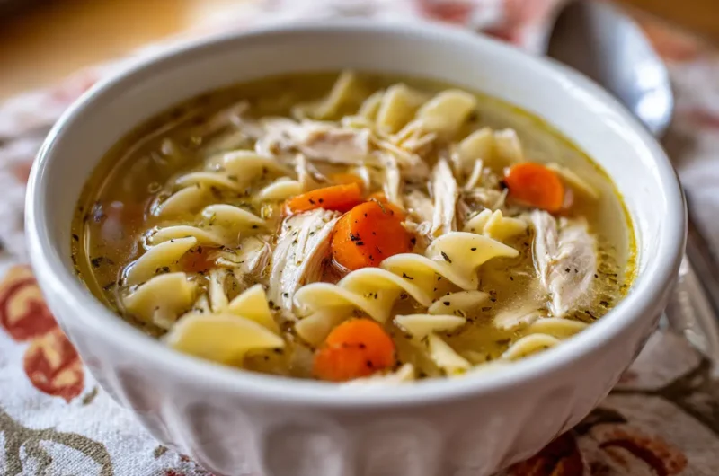 Quick and Simple Easy Chicken Noodle Soup Anyone Can Make