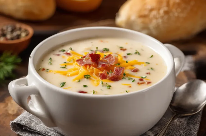 Rich and Creamy Cheesy Potato Soup You’ll Want