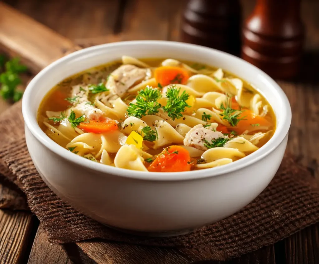 Simple Easy Chicken Noodle Soup