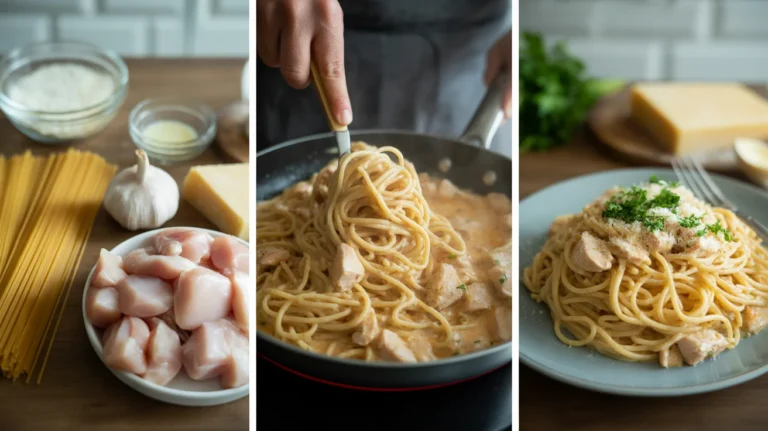 Creamy Chicken Spaghetti