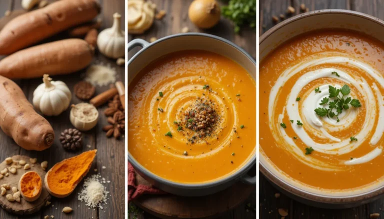 Creamy Sweet Potato Soup Recipe