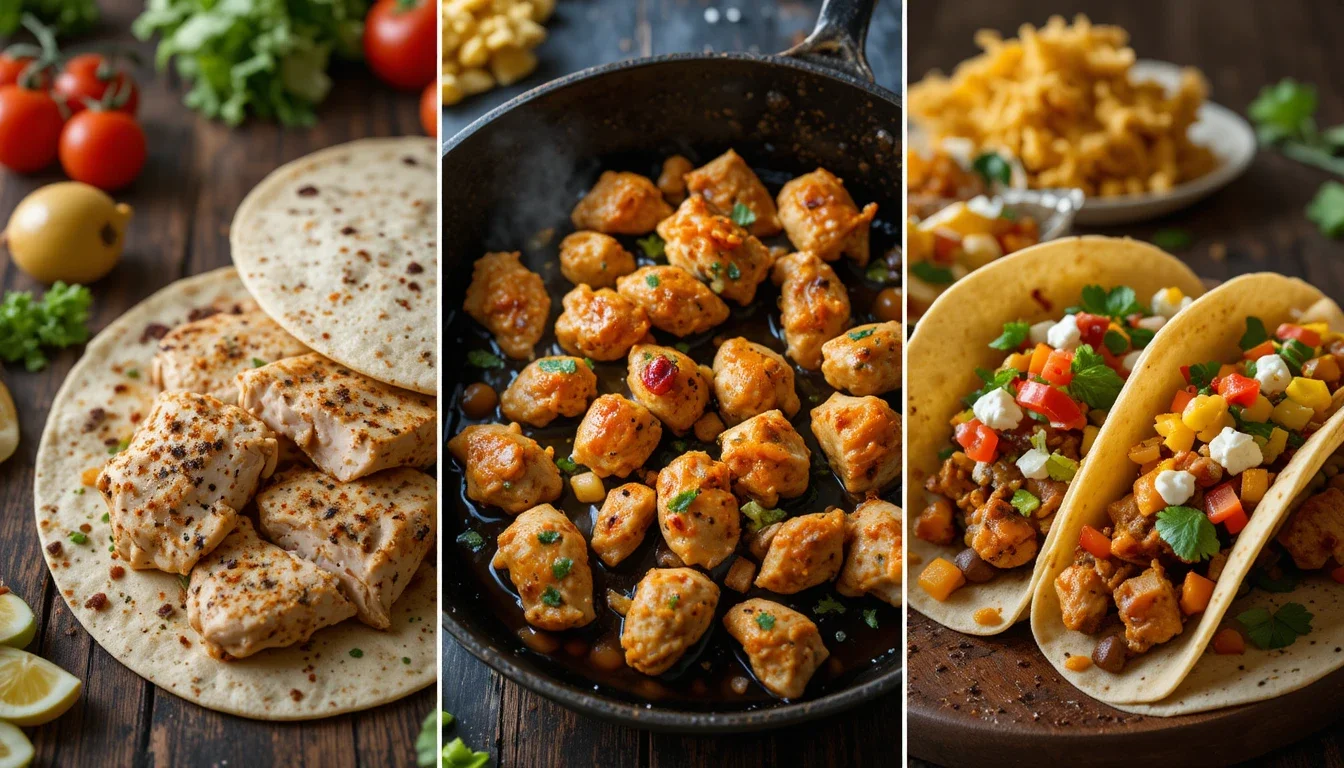 Easy Chicken Tacos for Dinner