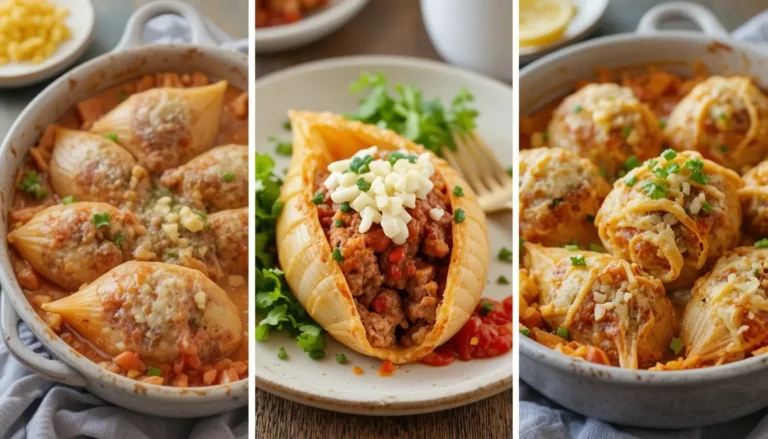 Easy Stuffed Shells With Meat Recipe