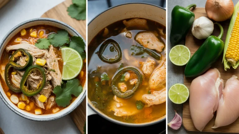 Flavorful Chicken Poblano Soup Recipe