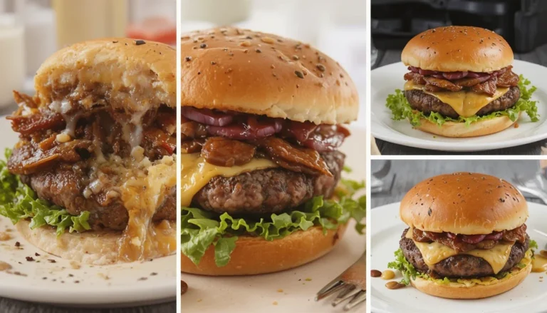 Juicy Homemade Hamburgers