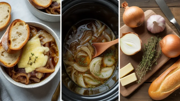 Slow Cooker French Onion Soup Recipe