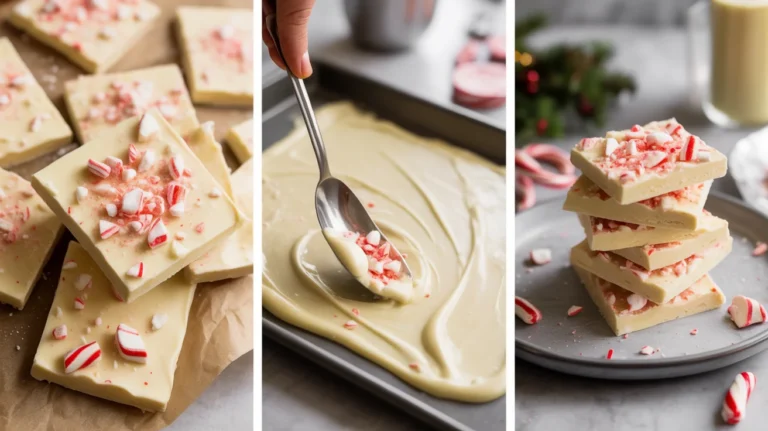 White Chocolate Peppermint Bark Recipe