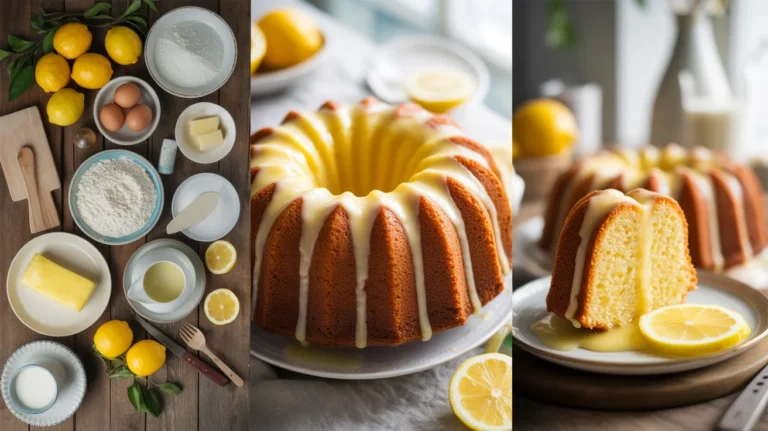 Bright Lemon Bundt Cake
