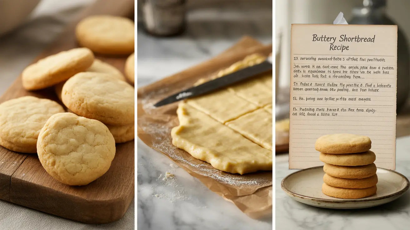 Buttery Shortbread Cookies Recipe