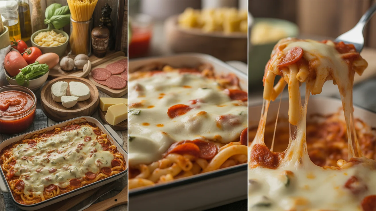 Cheesy Pizza Pasta