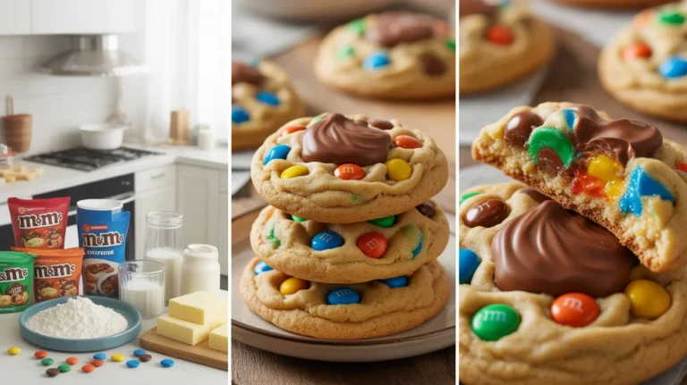 Chewy M&M Cookies Recipe