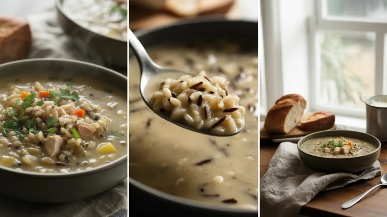 Cozy Wild Rice Soup
