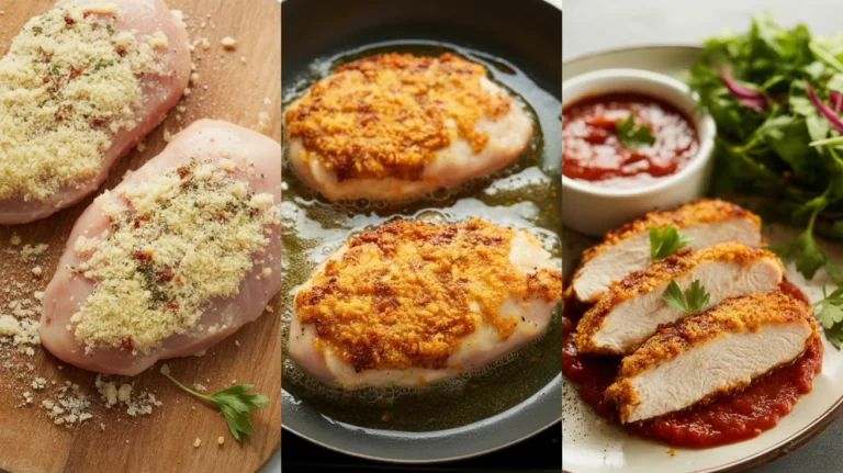 Crispy Parmesan Crusted Chicken Recipe