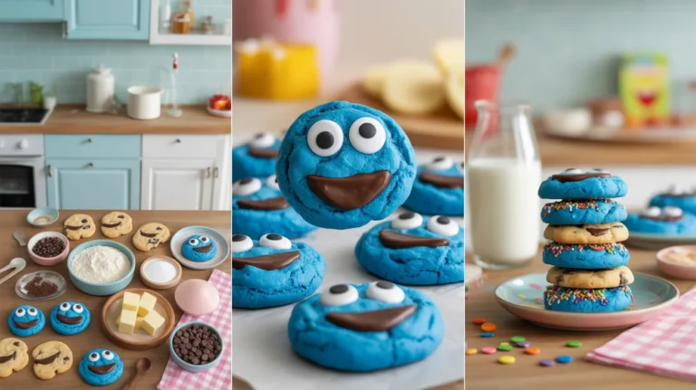 Fun Cookie Monster Cookies