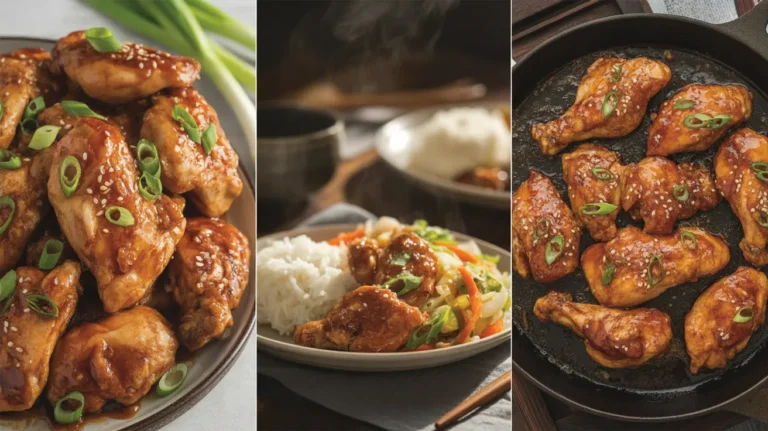 Sticky Honey Garlic Chicken Recipe