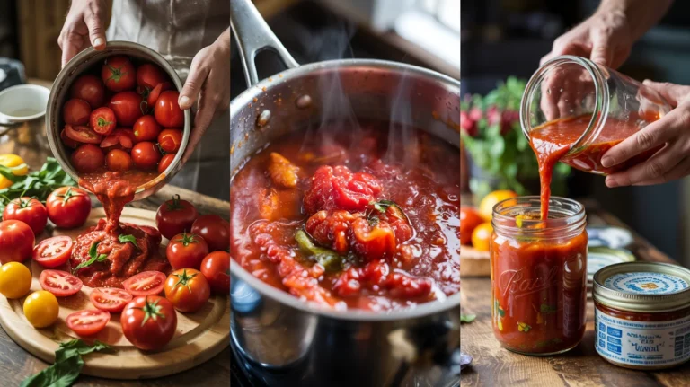 Canning Tomato Sauce Recipe