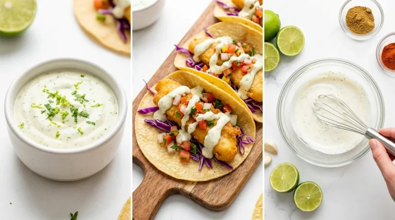 Fish Taco Sauce Recipe