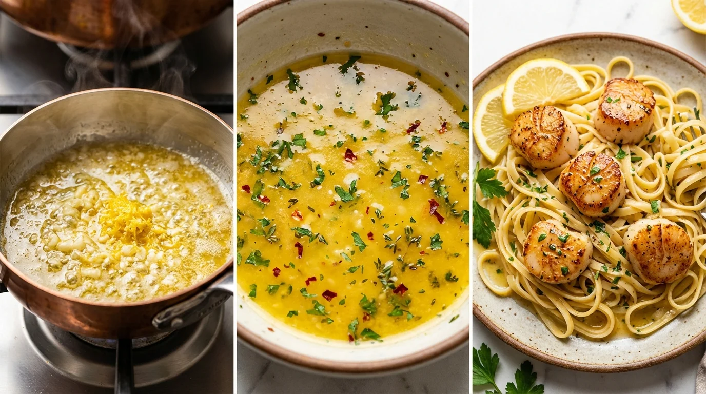 Lemon Garlic Butter Sauce