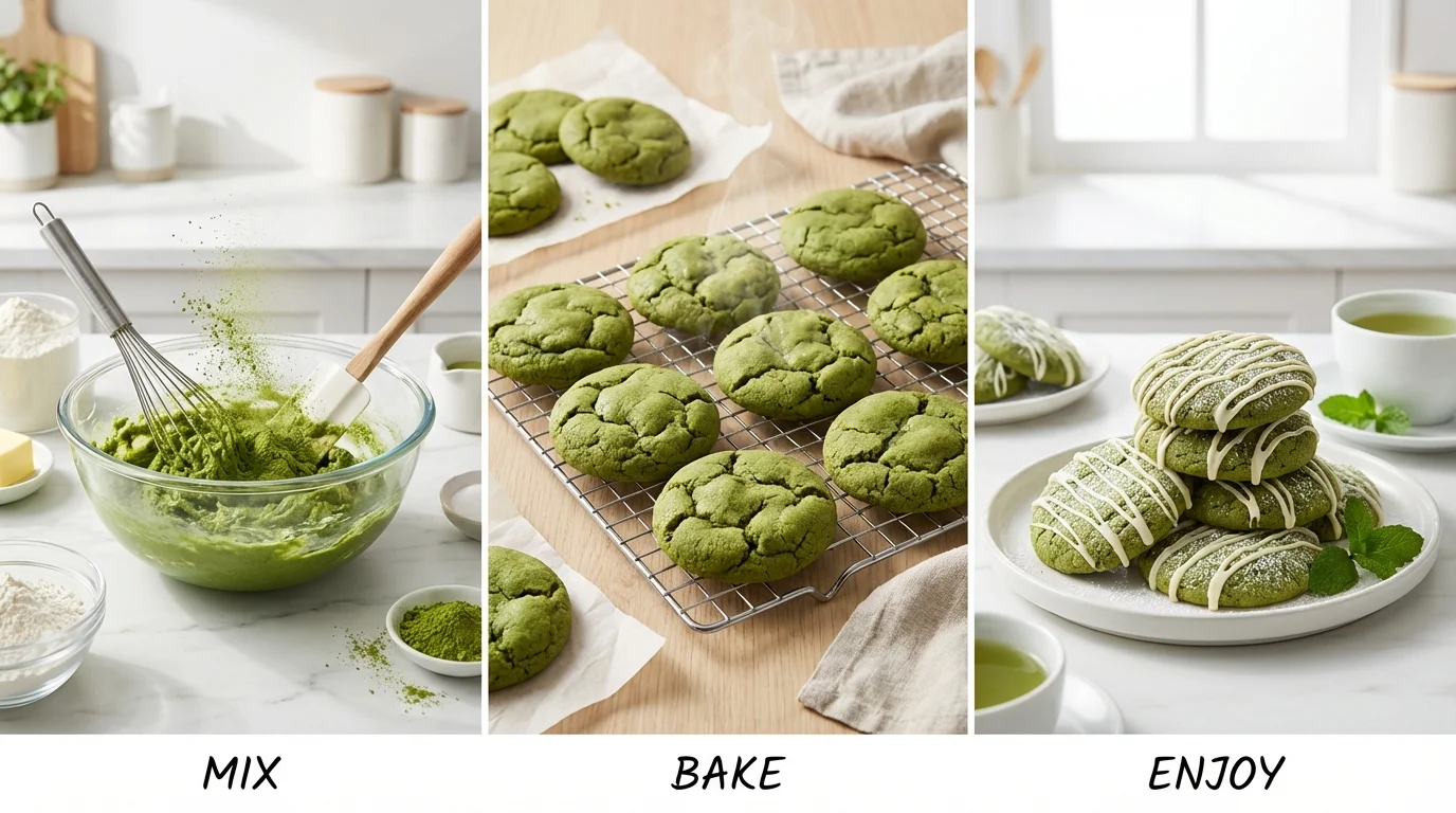 Matcha Cookies