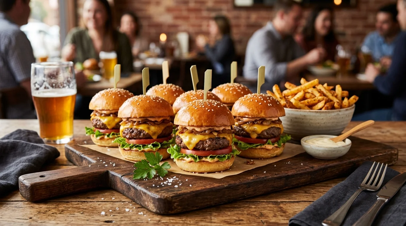 Cheeseburger sliders