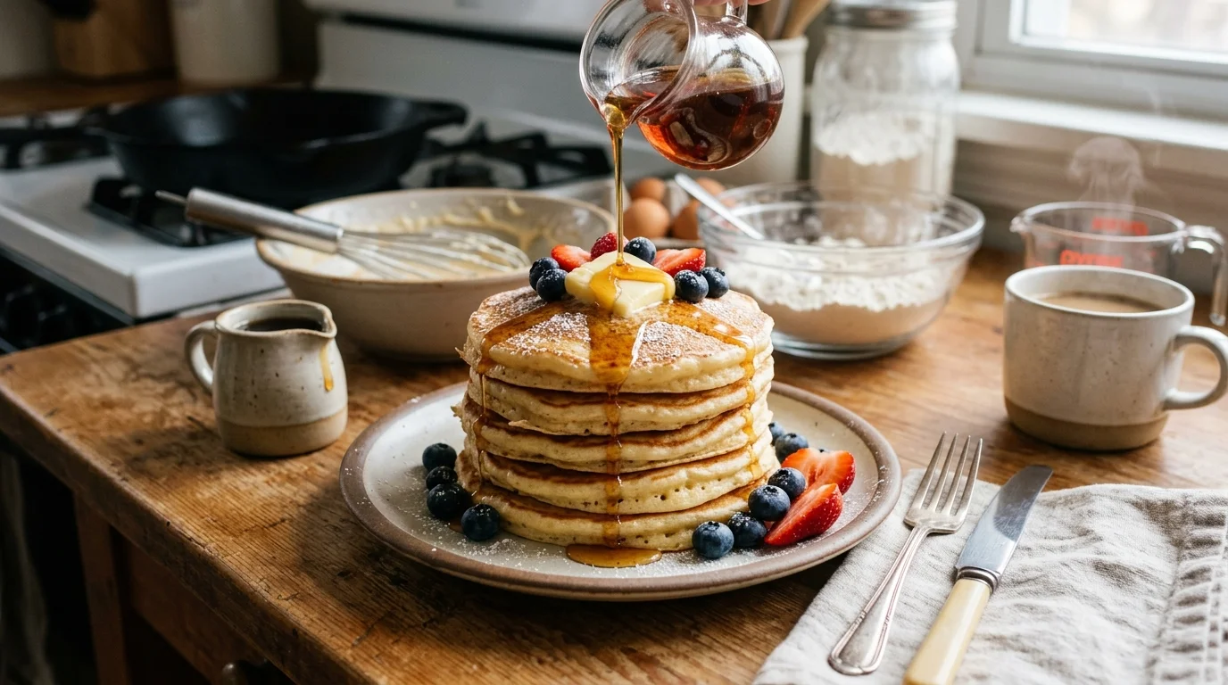 Pancakes from scratch