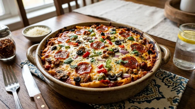 Pizza casserole