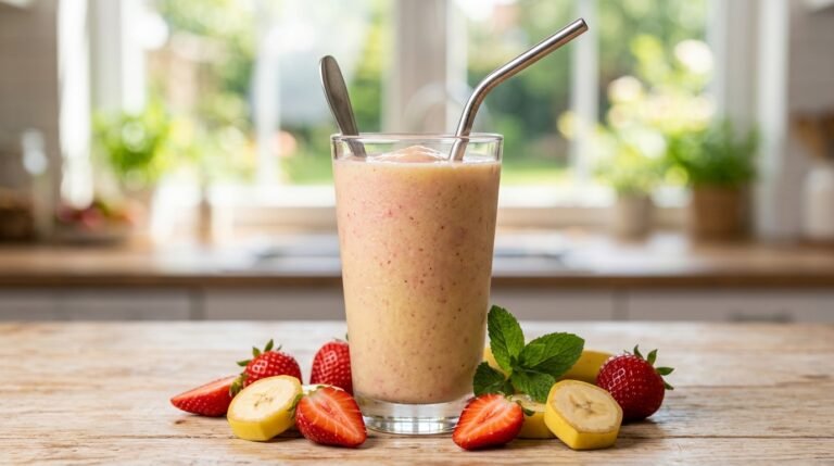 Strawberry Banana Smoothie