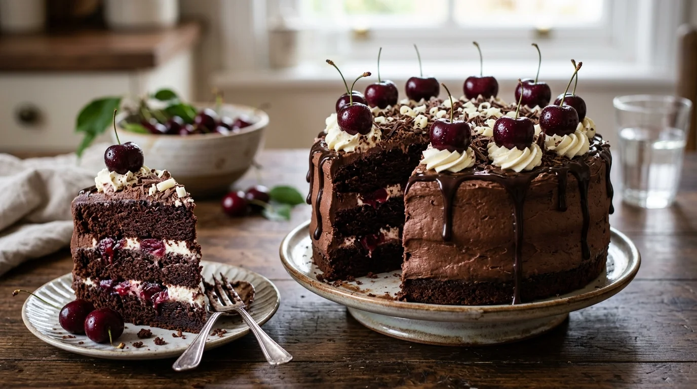 Chocolate Cherry Cake