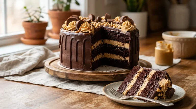 Chocolate Peanut Butter Cake
