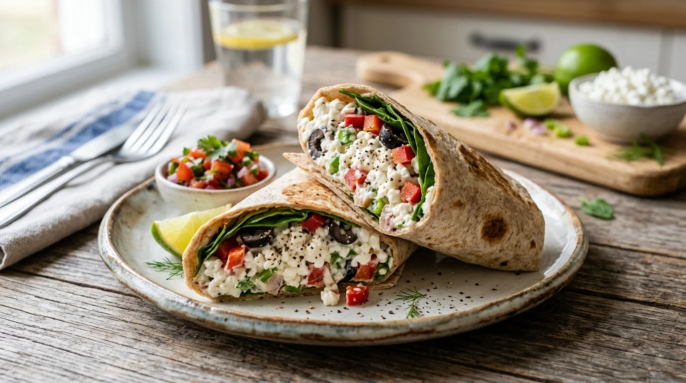 Cottage Cheese Tortilla