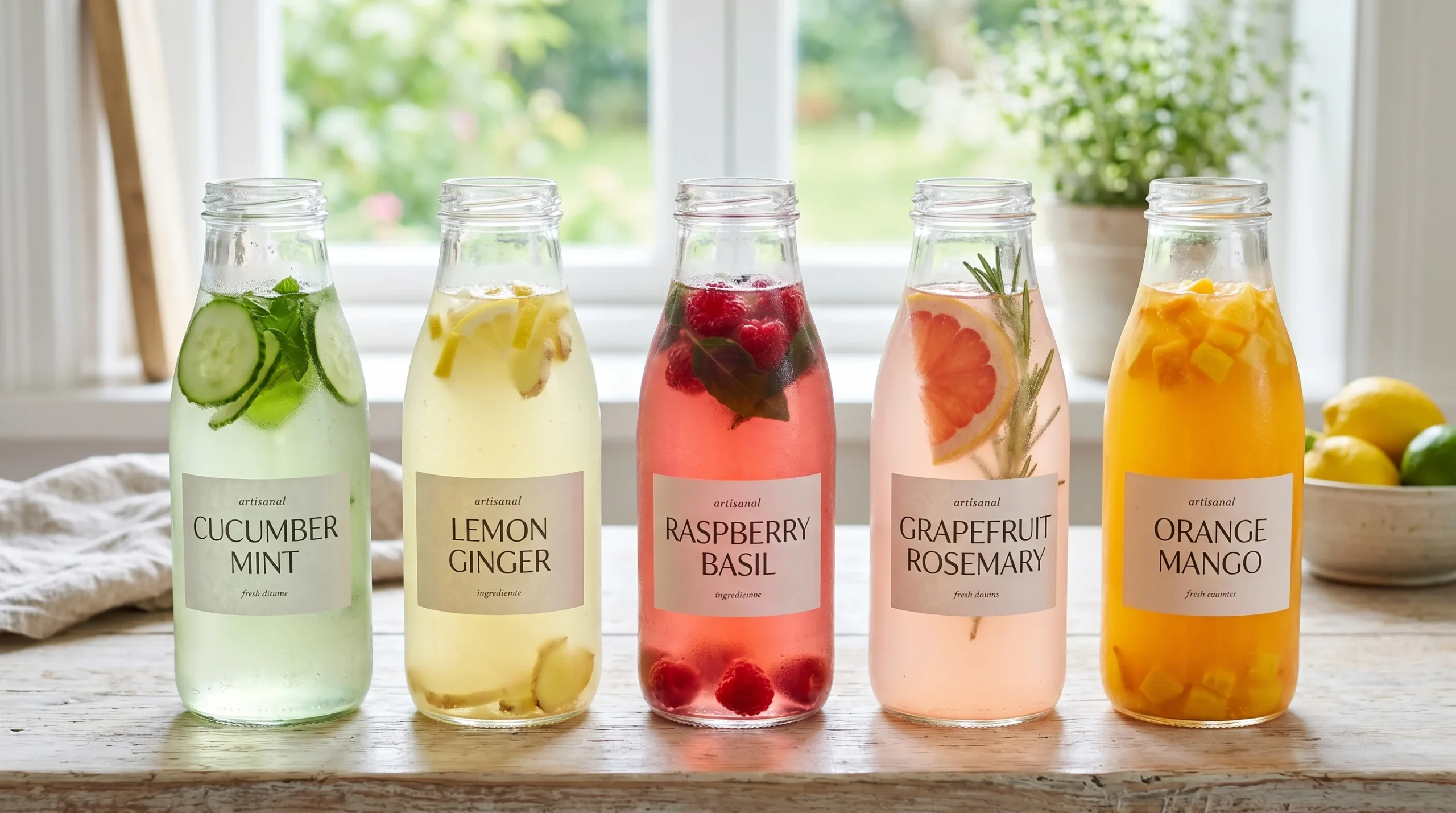 Flavored Water Recipes