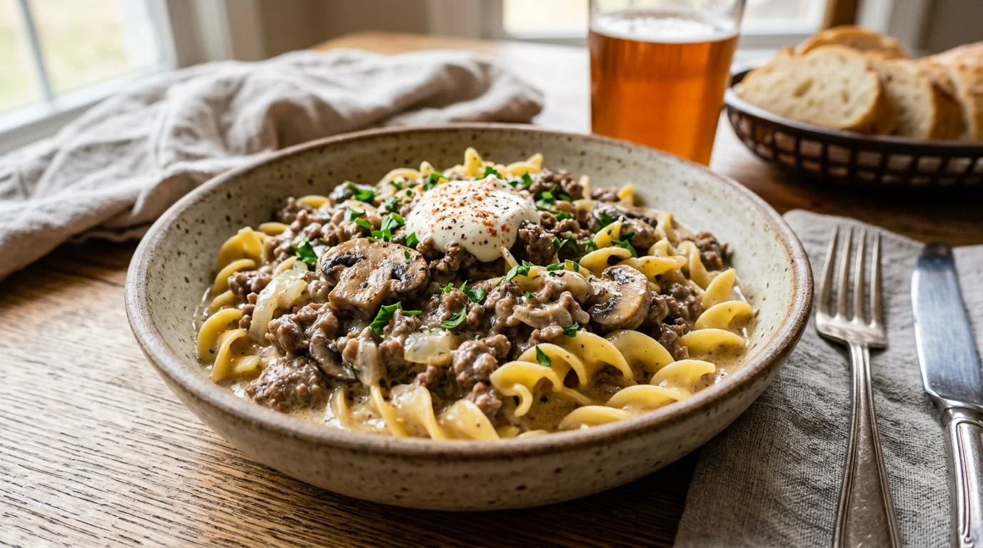 Hamburger Stroganoff