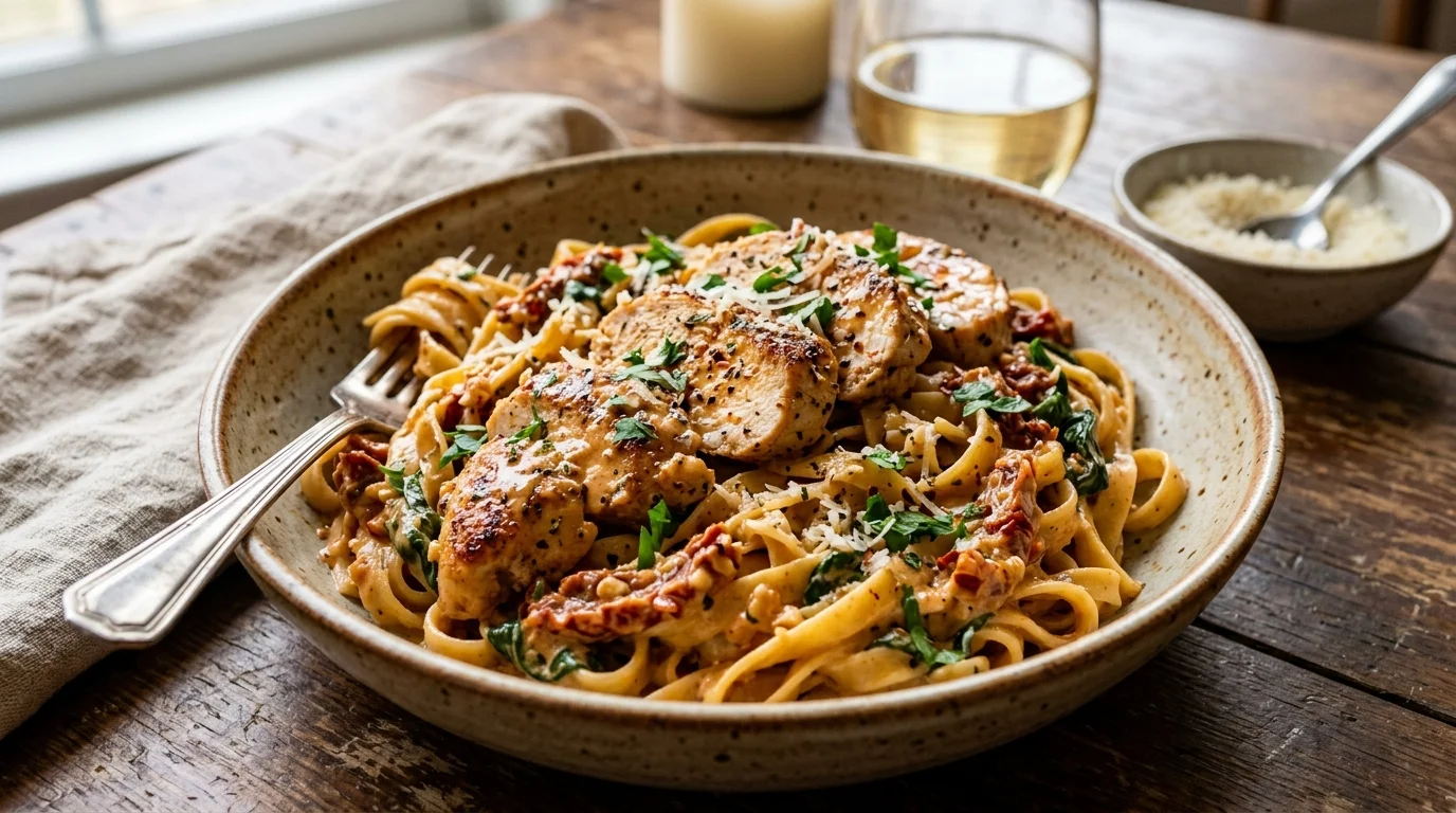 Marry Me Chicken Pasta