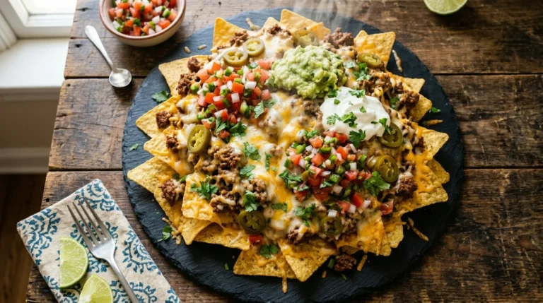 Nachos With Ground Beef