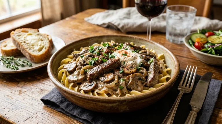 Steak Stroganoff Recipe