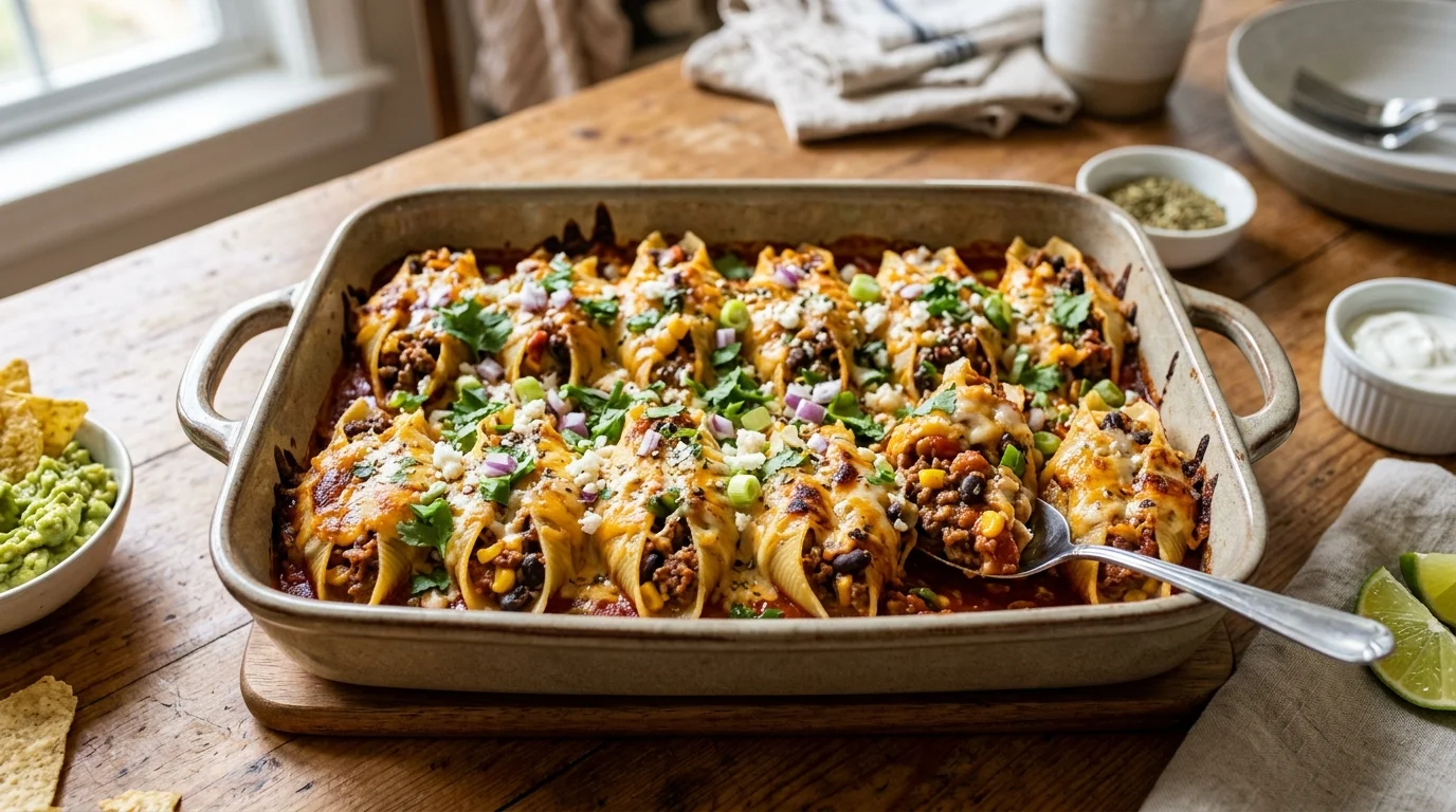 Taco Stuffed Shells